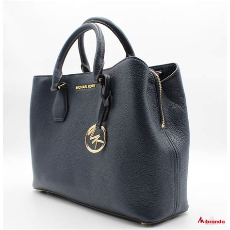 bolso azul marino michael kors|MICHAEL Michael Kors Eva .